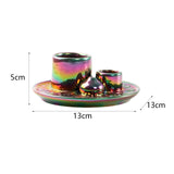 Maxbell 4 in 1 Incense Burner Candle Holder Housewarming Yoga SAGE Palo Santo Holder