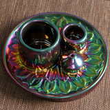 Maxbell 4 in 1 Incense Burner Candle Holder Housewarming Yoga SAGE Palo Santo Holder