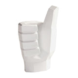 Maxbell Hand Statue Abstract Art Finger Sculpture Decor for Shelf TV Cabinet Bedroom Style B