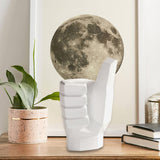 Maxbell Hand Statue Abstract Art Finger Sculpture Decor for Shelf TV Cabinet Bedroom Style B