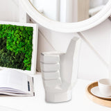 Maxbell Hand Statue Abstract Art Finger Sculpture Decor for Shelf TV Cabinet Bedroom Style B