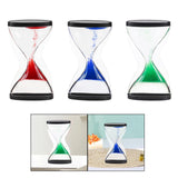 Maxbell Liquid Hourglass Timer Acrylic Hourglass Liquid Bubbler for Kids Boys Adults Red