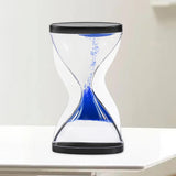 Maxbell Liquid Hourglass Timer Acrylic Hourglass Liquid Bubbler for Kids Boys Adults Blue