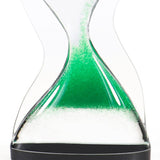 Maxbell Liquid Hourglass Timer Acrylic Hourglass Liquid Bubbler for Kids Boys Adults Green