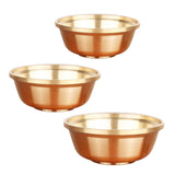 Maxbell Tibetan Buddhist Water Offering Bowl Home Buddhist Alar Supplies Worship Cup Mouth 7cm H 2.8cm
