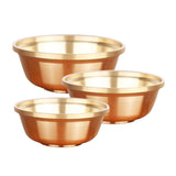 Maxbell Tibetan Buddhist Water Offering Bowl Home Buddhist Alar Supplies Worship Cup Mouth 7cm H 2.8cm