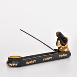 Maxbell Incense Holder for Cones Sticks Buddha Statue Spring Festival Incense Burner