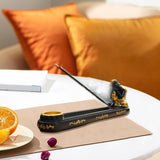 Maxbell Incense Holder for Cones Sticks Buddha Statue Spring Festival Incense Burner