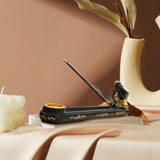 Maxbell Incense Holder for Cones Sticks Buddha Statue Spring Festival Incense Burner
