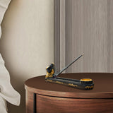 Maxbell Incense Holder for Cones Sticks Buddha Statue Spring Festival Incense Burner