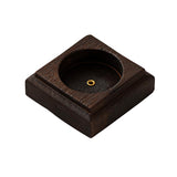 Maxbell Square Incense Burner Geometric Censer Hotel Wooden Incense Holder for Stick