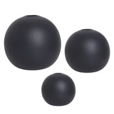 Maxbell Plant Pot Holder Planter Bookshelf Home Flower Pot Ceramic Round Flower Vase 14.5cmx14cm