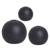 Maxbell Plant Pot Holder Planter Bookshelf Home Flower Pot Ceramic Round Flower Vase 14.5cmx14cm