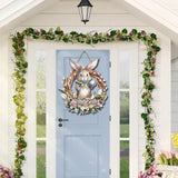 Maxbell Easter Day Hanging Sign Outdoor Wall Plaque for Spring Summer Wall Farmhouse