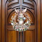 Maxbell Easter Day Hanging Sign Outdoor Wall Plaque for Spring Summer Wall Farmhouse