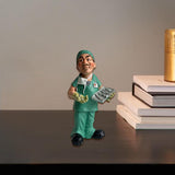 Maxbell Resin Figure Statue Person Sculpture Bedroom Cabinet People Worker Figurine