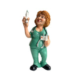 Maxbell Resin Figure Statue Person Sculpture Bedroom Cabinet People Worker Figurine