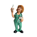 Maxbell Resin Figure Statue Person Sculpture Bedroom Cabinet People Worker Figurine