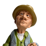 Maxbell Resin Figure Statue Person Sculpture Bedroom Cabinet People Worker Figurine