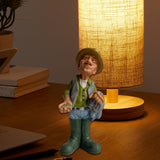 Maxbell Resin Figure Statue Person Sculpture Bedroom Cabinet People Worker Figurine