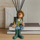 Maxbell Resin Figure Statue Person Sculpture Bedroom Cabinet People Worker Figurine