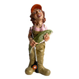 Maxbell Resin Figure Statue Person Sculpture Bedroom Cabinet People Worker Figurine