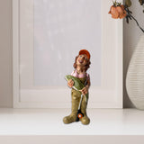 Maxbell Resin Figure Statue Person Sculpture Bedroom Cabinet People Worker Figurine