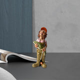 Maxbell Resin Figure Statue Person Sculpture Bedroom Cabinet People Worker Figurine