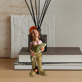 Maxbell Resin Figure Statue Person Sculpture Bedroom Cabinet People Worker Figurine