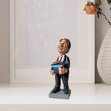 Maxbell Resin Figure Statue Person Sculpture Bedroom Cabinet People Worker Figurine