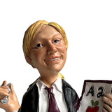 Maxbell Resin Figure Statue Person Sculpture Bedroom Cabinet People Worker Figurine