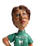 Maxbell Resin Figure Statue Person Sculpture Bedroom Cabinet People Worker Figurine