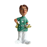 Maxbell Resin Figure Statue Person Sculpture Bedroom Cabinet People Worker Figurine