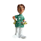 Maxbell Resin Figure Statue Person Sculpture Bedroom Cabinet People Worker Figurine