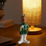 Maxbell Resin Figure Statue Person Sculpture Bedroom Cabinet People Worker Figurine