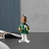 Maxbell Resin Figure Statue Person Sculpture Bedroom Cabinet People Worker Figurine