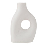 Maxbell Ceramic Geometric Flower Vase Abstract Vase Entryway Decors Plant Pot Holder Style A