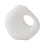 Maxbell Ceramic Geometric Flower Vase Abstract Vase Entryway Decors Plant Pot Holder Style C