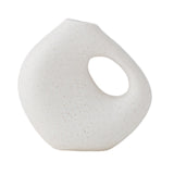 Maxbell Ceramic Geometric Flower Vase Abstract Vase Entryway Decors Plant Pot Holder Style C