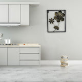 Maxbell Floral Wall Sculpture Hanging Ornament Farmhouse Flower Metal Wall Art Decor