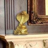 Maxbell Chinese Zodiac Ingots Snake Statue Resin Sculpture Desk Party Figurine