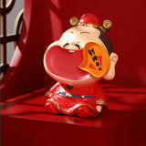 Maxbell Chinese God of Wealth Statue Cai Shen Shop Sculpture God of Fortune Figurine Style A