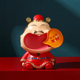 Maxbell Chinese God of Wealth Statue Cai Shen Shop Sculpture God of Fortune Figurine Style B