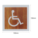 Maxbell Toilet Door Sign Prompt Sign Bathroom Sign for Public Place Bathroom Office