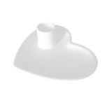 Maxbell Taper Candle Holder Tray Farmhouse Hotel Fireplace Ceramic Heart Candlestick