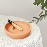 Maxbell Palo Santo Sticks Holder Ceramic Censer Dia 5.43in Meditation Incense Burner