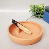 Maxbell Palo Santo Sticks Holder Ceramic Censer Dia 5.43in Meditation Incense Burner