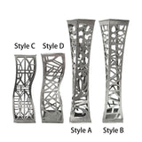 Maxbell Flower Vase Desk Planter Office Flower Pot Rack Table Centerpiece Plants Pot Style A