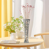 Maxbell Flower Vase Desk Planter Office Flower Pot Rack Table Centerpiece Plants Pot Style B