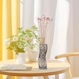 Maxbell Flower Vase Desk Planter Office Flower Pot Rack Table Centerpiece Plants Pot Style C